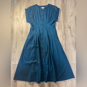 Calvin Klein Teal Midi Dress